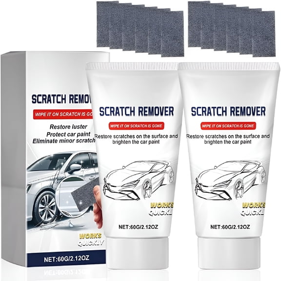 RAGUPEL 2026 New Cloth Car Scratch Remover,Car Scratch Repair Paste,Cloth for Car Scratches,Magic Cloth Scratch Remover for Car Scratch Repair(2 Set)