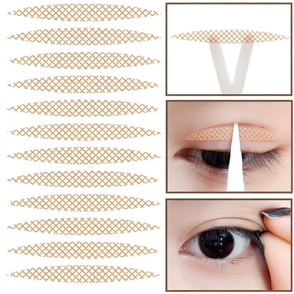 RAGUPEL 2026 New Double Eyelid Sticker - Naturally Lace Style Instant Eye Lid Lift Without Surgery for Home, Travel, Salon