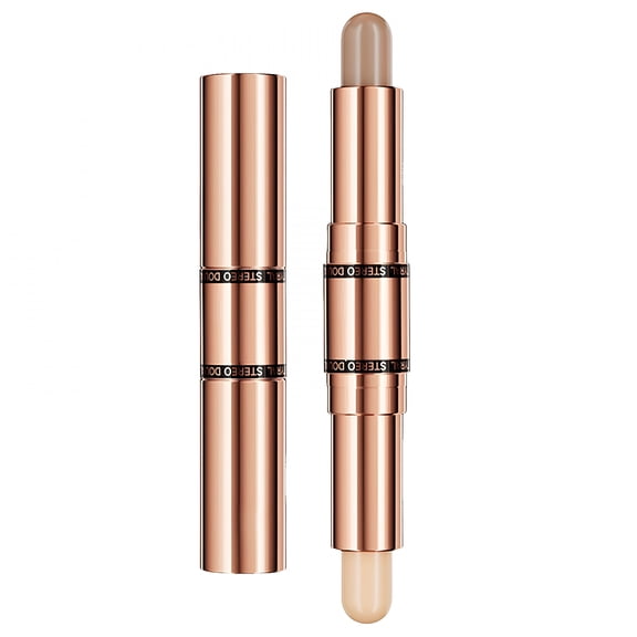 RAGUPEL 2026 New Double Head Highlighters Makeup Contour Stick Highlighter 2 in 1 Face 3D Shading Pen Highlighter Stick Multifunctional Makeup Contouring Pen for Face Brightens