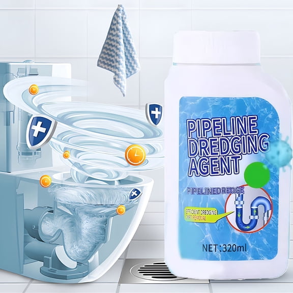RAGUPEL 2026 New Drain Opener,Pipeline Dredging Agent 320 Ml,1 Count for Sink, Bathtub, Shower, Kitchen