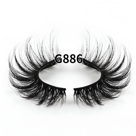 RAGUPEL 2026 New False Eyelashes Fluffys 8D Faux Minks Lashes Cat-Eye Wispy Lashes 8 Pairs Pack Dramatic Long Thick Volume Fake Eye Lashes Multipacks