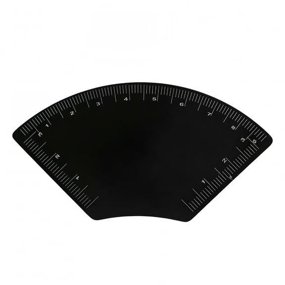 RAGUPEL 2026 New Fast Drawing Eyebrow Design Ruler, Instant Brow Shaper, Reusable Brow Shaping Stencil, Mapping Tool Template Kit