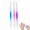 thumbnail image 1 of RAGUPEL 2026 New Glass Cuticle Pusher Set Cuticle Remover Glass Nail File Dual Ended Manicure Pedicure Tools for Nails and Cuticles Care, 1 of 5