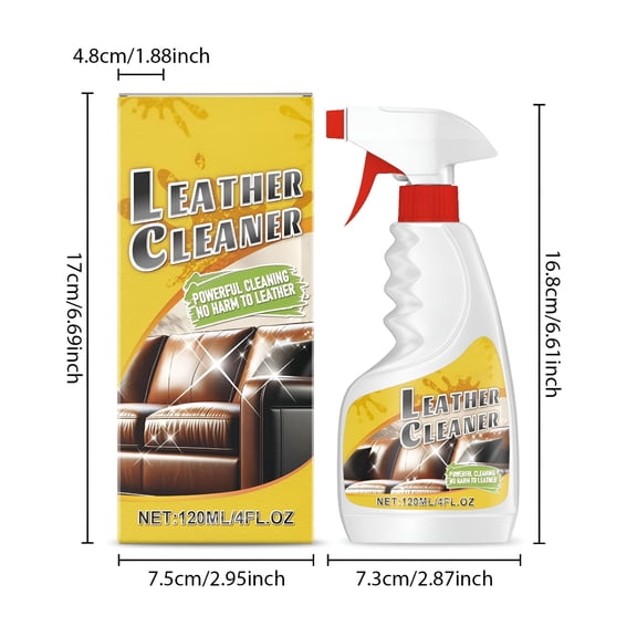 RAGUPEL 2026 New Leather Cleaner Stain Removal Spray Sofa Leather Liquid Cleaner - Use As Sofa Cleaner, Boot Cleaner Or Furniture Cleaner