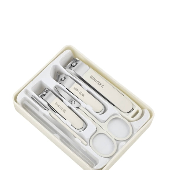 RAGUPEL 2026 New Nail Kit Sharp Edge Manicure Kit Ergonomic Grip Clean Cut Nail Supplies Style7 for At-Home Manicures Nail Care Grooming Precision Trimming Personal Care.