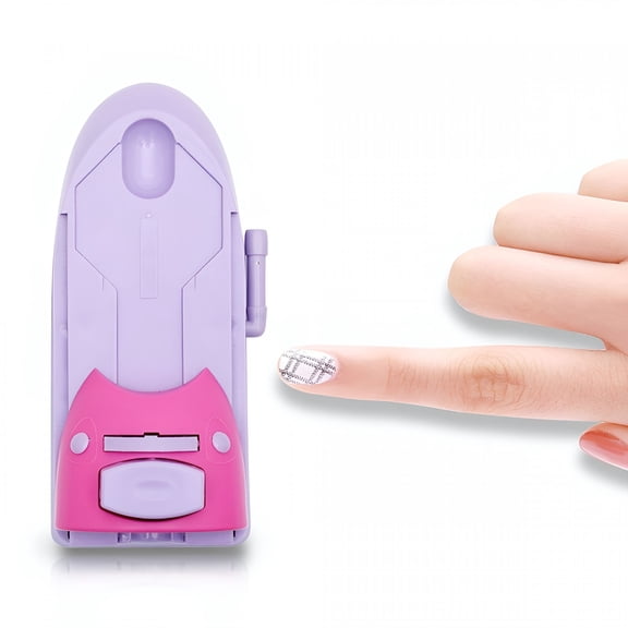 RAGUPEL 2026 New Nail Stamper,Nail Printing Machine,Nail Art Stamper,Art Diy Pattern Stamper Printer for Manicure Tools Stamping Kit with 6Pcs Stainless Steel Printed Templates