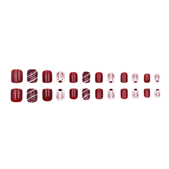 RAGUPEL 2026 New Nails Press Ons Time-Saving Nails Press on Nail Kit Effortless Glamour Instant Beauty Gel Nail Tips for Daily Wear Party Work Style8