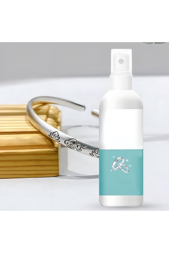 2026 New Premium Jewelry Polish&Cleaner Spray,100Ml,Quickly Restores Shine,Safe for All Metals,Easy to Use,Spotless Cleaning Solution,Long-Lasting Effect,For Gold,Silver&Diamond Jewelry
