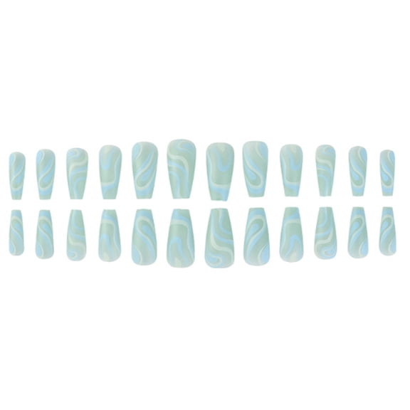 RAGUPEL 2026 New Press on Nails Short,Elegant Marble Design Fake Nails,Comfortable Fit All-Day Wear Nail Tips Almond Shape,Style1