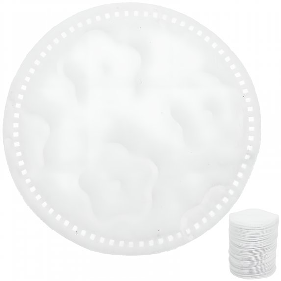 RAGUPEL 2026 New Round Cotton Pad Makeup Disposable Wipes Pads 2 Bags Face Compression Pure Remover for Face,Spa,Home,Travel