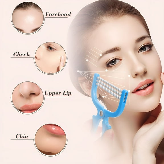 RAGUPEL 2026 New Spring Tweezers for Women Facial Hair Remover Coil for Facial Hair Removal, Precision Grooming, Eyebrow Shaping, Personal Care, Smooth Skin.