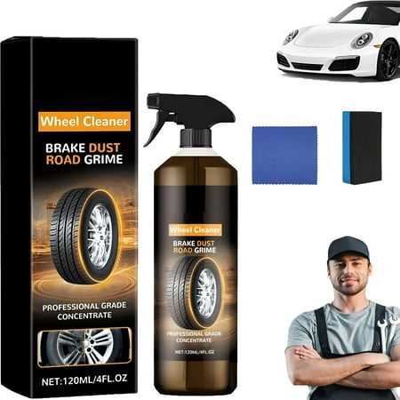 RAGUPEL 2026 New Wheel Cleaner, New Cleaning Spray,Versatile and Powerful Rust Converter,Long-Lasting Protection,Making Wheels Shine Instantly for Car,Truck,Suv