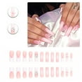 thumbnail image 1 of RAGUPEL 24Pcs Glue on Nails for Women,Hand-Painted Pattern Square Nail Tips,3D Star Fake Nails with Designs,False Nails for Dating,Party,Taking Pictures,Daily Life,Style3, 1 of 7
