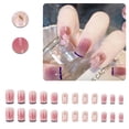 thumbnail image 1 of RAGUPEL 24Pcs Glue on Nails for Women,Relief Flowers Press on Nails Short,Silver Sequins Fake Nails,Press on Nail for Daily Life,Dating and Gatherings,Style1, 1 of 7