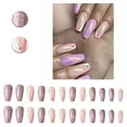 thumbnail image 1 of RAGUPEL 24Pcs Glue on Nails for Women,Rhinestone-Studded Coffin Nails Tips,Silver Sequins Best Press on Nails,Press on Nails Long for Photoshoots,Stage Or Red Carpet,Style2, 1 of 7