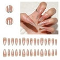 thumbnail image 1 of RAGUPEL 24Pcs Glue on Nails for Women,Silver Glitter Stiletto Press on Nails,Glossy Finish Fake Nails with Designs,Press on Nails Long for Dating,Party,Taking Pictures,Daily Life,Style3, 1 of 8