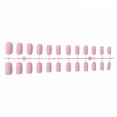 thumbnail image 1 of RAGUPEL 24Pcs Glue on Nails for Women,Pink Nails Press Ons Short,Matte Design Cute Nails,Nails Press on for Daily Life,Style2, 1 of 7