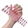 thumbnail image 1 of RAGUPEL 24Pcs Glue on Nails for Women,Pink Short Nail Tips,Matte Design Stick on Nails for Women,Press on Nail for Daily Life,Style2, 1 of 7
