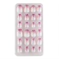 thumbnail image 1 of RAGUPEL 24Pcs Press on Nails for Kids,Gradient Purple with Flash Nails for Kids,Adhesive Backing Does Not Damage Nails Kids Press on Nails,Style3, 1 of 6