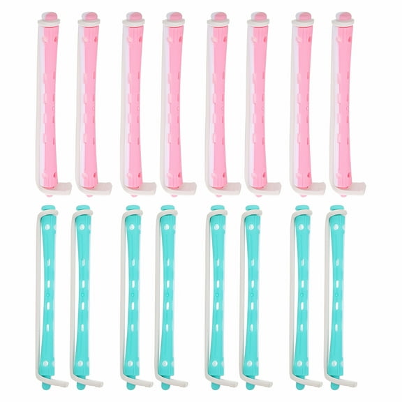 RAGUPEL 24pcs Hair Perm Kit Curling Rods For Long Hair Easy-To-Use Perm Rods For Curling Portable Curling Stick For Women Durable Curling Rods For Home And Travel