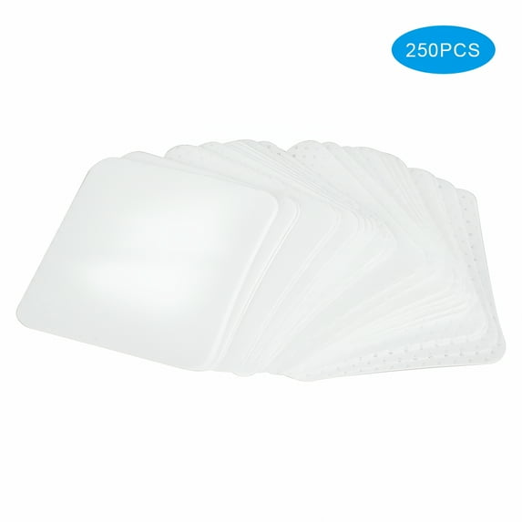 RAGUPEL 250pcs Disposable Nail Polish Removal Wipes Gel Polish Cleaning Cotton Pads