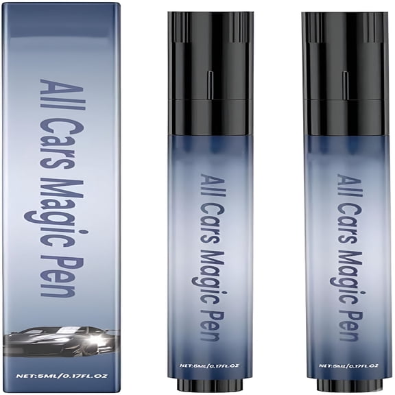 RAGUPEL 2Pcs Car Scratch Remover,Quick Fix for Scratches and Paint Damage,Weatherproof Fits All Car Colors