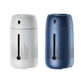 thumbnail image 1 of HIBIBUD 2Pcs Humidifiers, Zero-Noise Bedroom Humidifiers for All-Day Moisturizing, Blue White, 1 of 5