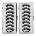 thumbnail image 1 of RAGUPEL 2Pcs Magnetic Eyelashes,Pestanas Magneticas Reusable,No Glue Needed False Eyelashes,Style2, 1 of 5