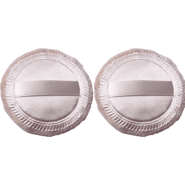 RAGUPEL 2Pcs Powder Puff,Washable & Durable Long-Lasting Use Makeup Sponge,Efficient Powder Application Makeup Pads,Beige