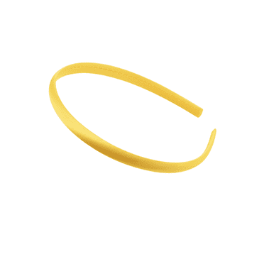 RAGUPEL 2Pcs Scrunchies,Elegant Satin Fabric Satin Scrunchies,Comfortable Fit Design Hair Accessories forWomen,Yellow