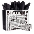 thumbnail image 1 of RAGUPEL 2Pcs Small Gift Bags Small and Portable Design Wrapping Paper Bag Versatile Functionality Paper Bags with Handles Style2, 1 of 3