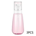 thumbnail image 1 of RAGUPEL 3 Pcs Travel Size Toiletries,Leak-Free Travel Toiletry Bottles,Adjustable Flow Comfortable Grip Travel Size Toiletries Containers,100Ml,Pink, 1 of 2