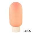 thumbnail image 1 of RAGUPEL 3 Pcs Travel Size Toiletries,Soft Silicone Travel Containers,Leak-Proof Adjustable Flow Travel Bottles,60Ml,Pink, 1 of 2