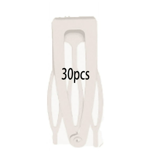 RAGUPEL 30 Pcs Metal Hair Clips,2" Compact Hair Clips for Styling,Fringe and Flyaways Snap Hair Clips,Silver