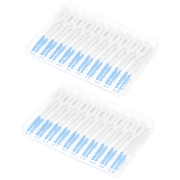 RAGUPEL 320 Pcs Gum Interdental Brush Toothpicks Dental Floss for Braces Dental Tape Floss Denture Tooth Oral Care Tools