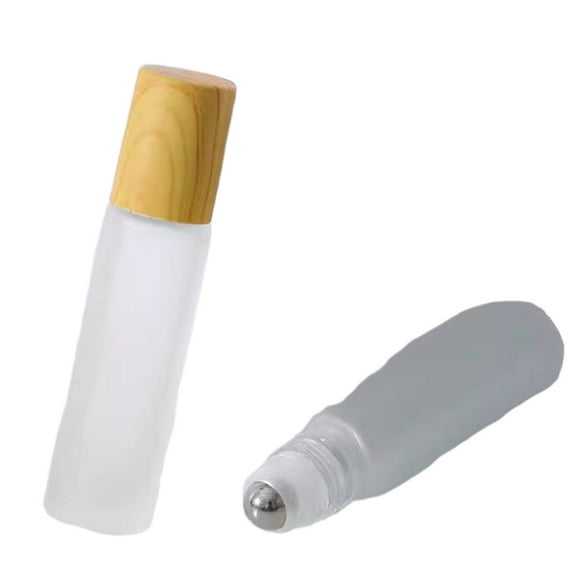 RAGUPEL 3Pcs Essential Oil Roller Bottles,Glass Roller Bottles for Oils,Roll on Bottles