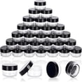 thumbnail image 1 of RAGUPEL 5 Gram Sample Containers with Lids,50 Count 5Ml Sample Jars,Empty Cosmetic Containers with Lids,Small Makeup Travel Containers for Glitter,Lotion,Cream,Beads,With Labels,Mini Spatulas, 1 of 8