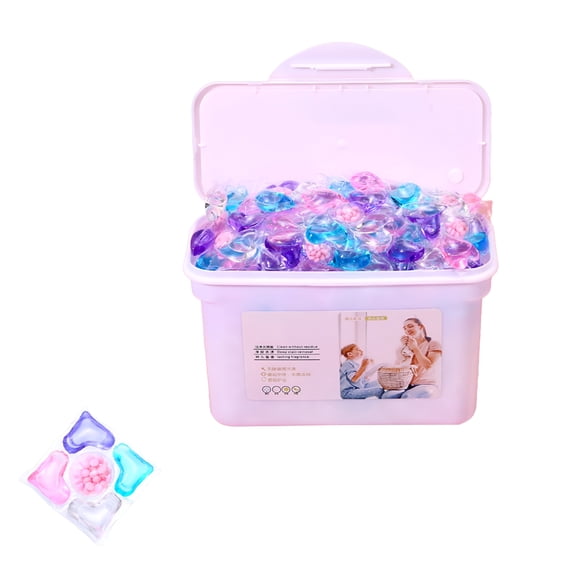 RAGUPEL 50 Pcs/Box Laundry Detergent Pods, Hypoallergenic Laundry Pods, Ultra Concentrated, Recyclable Packaging, Stain Fighting, Fresh Scent