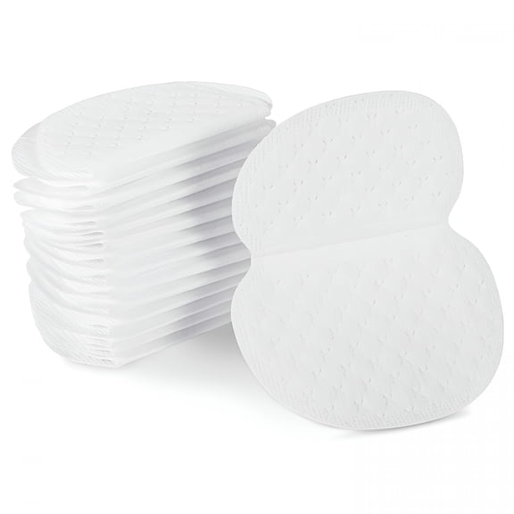 RAGUPEL 50 Pcs Underarm Sweat Pads,Armpit Sweat Pads for Women and Men,Disposable Underarm Pads for Sweating Women Comfortable Unflavored Non Sweat Armpit Protection (5.1 * 3.54 Inch,50)