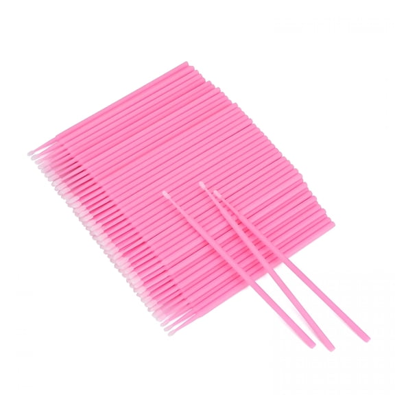 RAGUPEL 500Pcs Cotton Swabs, Disposable Micro Applicators Brush for Makeup And Personal Care Cosmetic Brush, Micro Swabs for Eyelash Extensions, Nails, Eyeliner (Head Diameter: 2.0Mm)