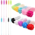 thumbnail image 1 of RAGUPEL 500Pcs Eyebrow Brush Lash Spoolies for Eyelash Extensions Eyelash Brush Comb Disposable Mascara Wands Eye Lash Brush Eyebrow Spoolie, 1 of 8