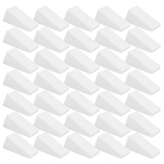 RAGUPEL 50Pcs Makeup Sponge Wedges, Disposable Face Blending Beauty Tools, Soft Cosmetic Puff for Foundation, Powder, Concealer