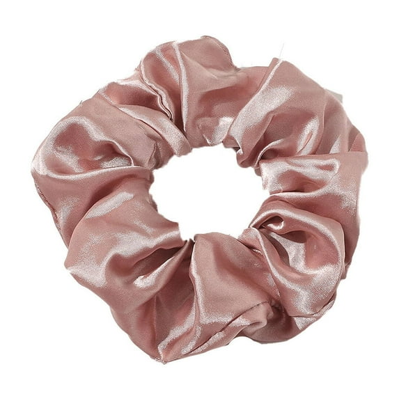 RAGUPEL 5Pcs Scrunchies,Silk Fabric Luxury Satin Scrunchies,Elegant Hair Accessory Scrunchies for Women,Pink