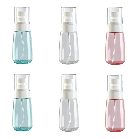 RAGUPEL 6 Pcs Travel Size Toiletries,Leak-Free Travel Toiletry Bottles,Easy to Clean Travel Size Travel Size Containers,30Ml,Multicolor