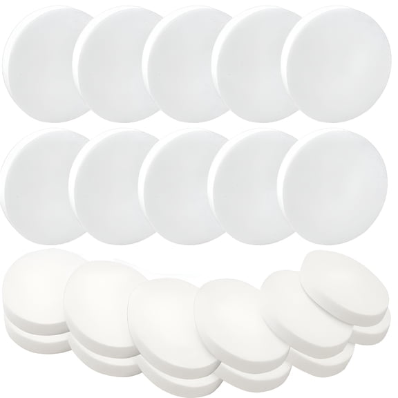 RAGUPEL 60 Pack Makeup Sponge, Face Paint Sponge Set, Round Sponge Puff, Makeup Sponge Blenders for Liquid Foundation, Creams, and Powders