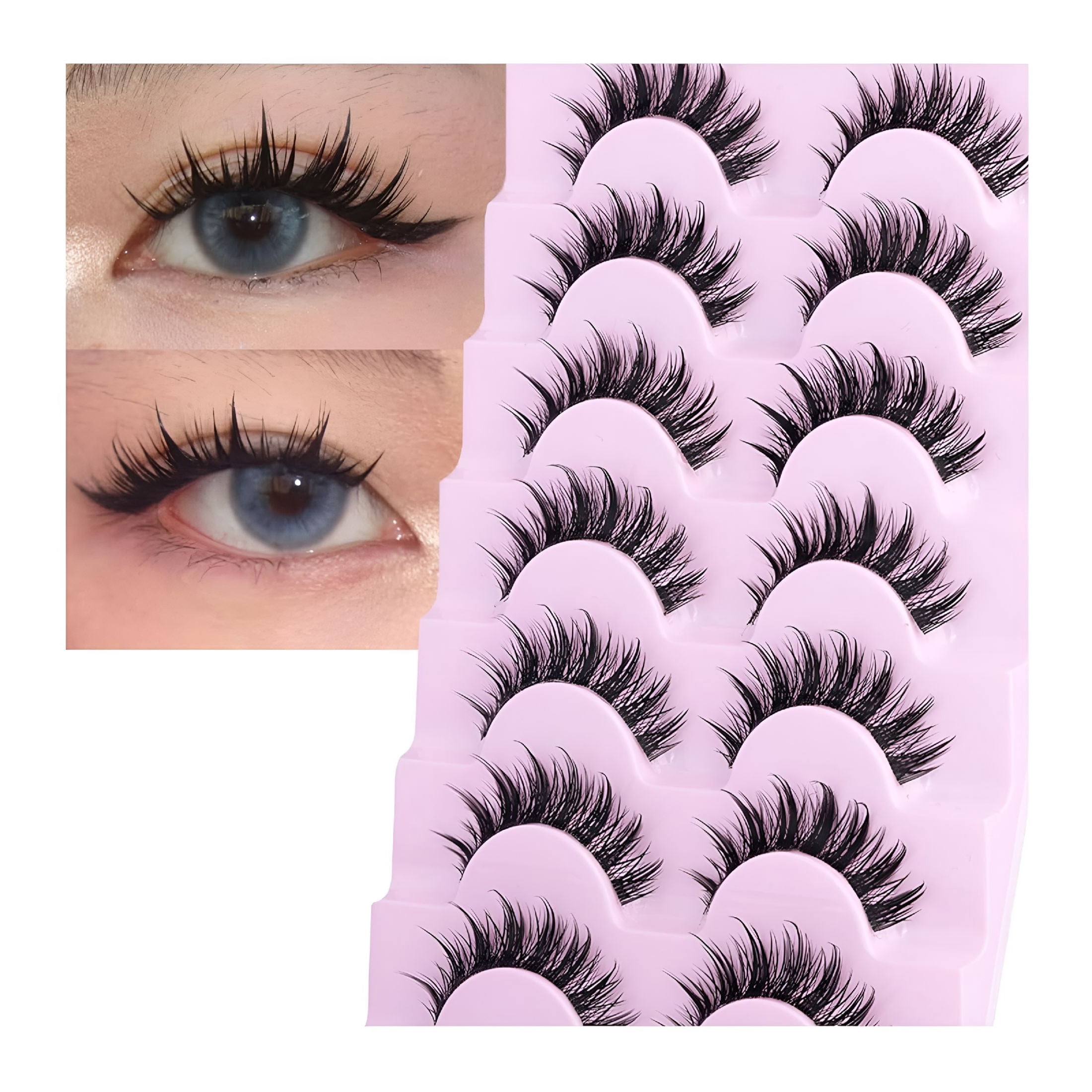 Fake Eyelashes in Fake Eyelashes | Multicolor - Walmart.com