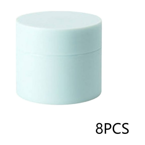 RAGUPEL 8 Pcs Travel Size Toiletries,Soft Silicone Travel Toiletry Bottles,Leak-Proof Quick Refill Travel Containers for Toiletries,5Ml,Blue