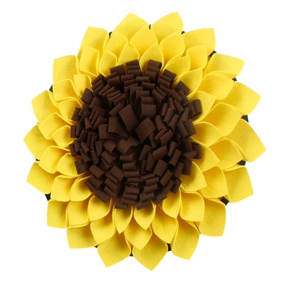 RAGUPEL Adorable Feeding Mat Snuffle Mat for Pet Dog with Non Slip and Machine Washable Snuffle Mat for Large Dogs 38X38In