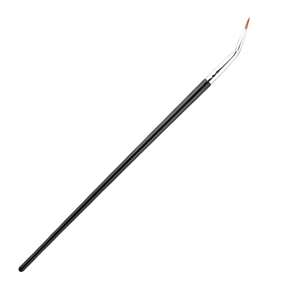RAGUPEL Angled Fan Mascara Brush, Folding Scallop Eyelash Wand for Clump-Free Lashes, Multi-Purpose Makeup Tool for Eyebrows and Lower Eye