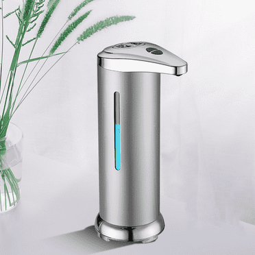 RAGUPEL Automatic Soap Dispenser,Effortless Hygiene Solution Touchless Soap Dispenser,Precise Dispensing Rechargeable Soap Dispenser,Silver